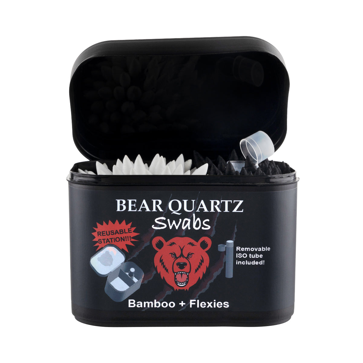 Bear Quartz Cotton Swabs - 150 Count