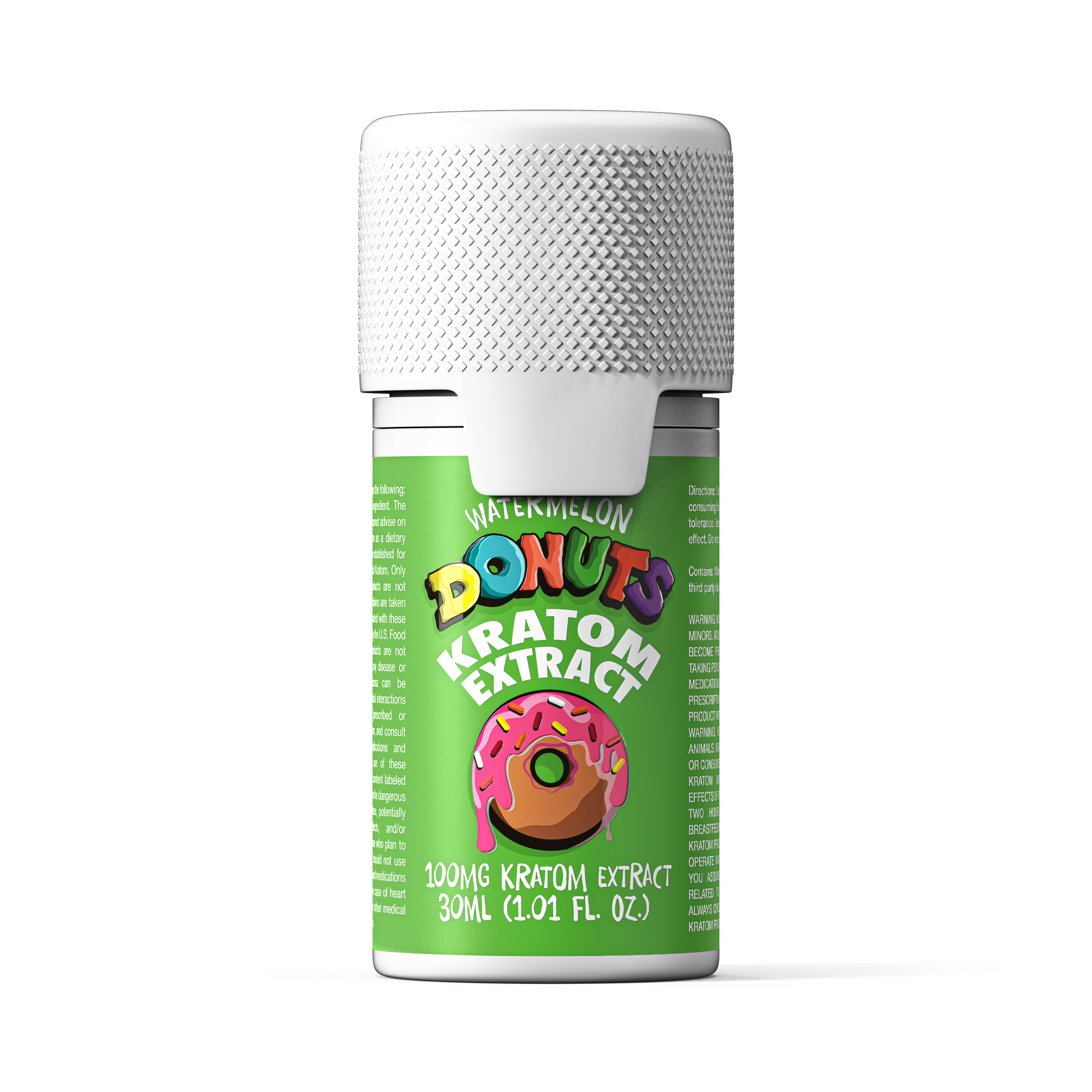 Donuts Kratom Shot - Watermelon 100mg