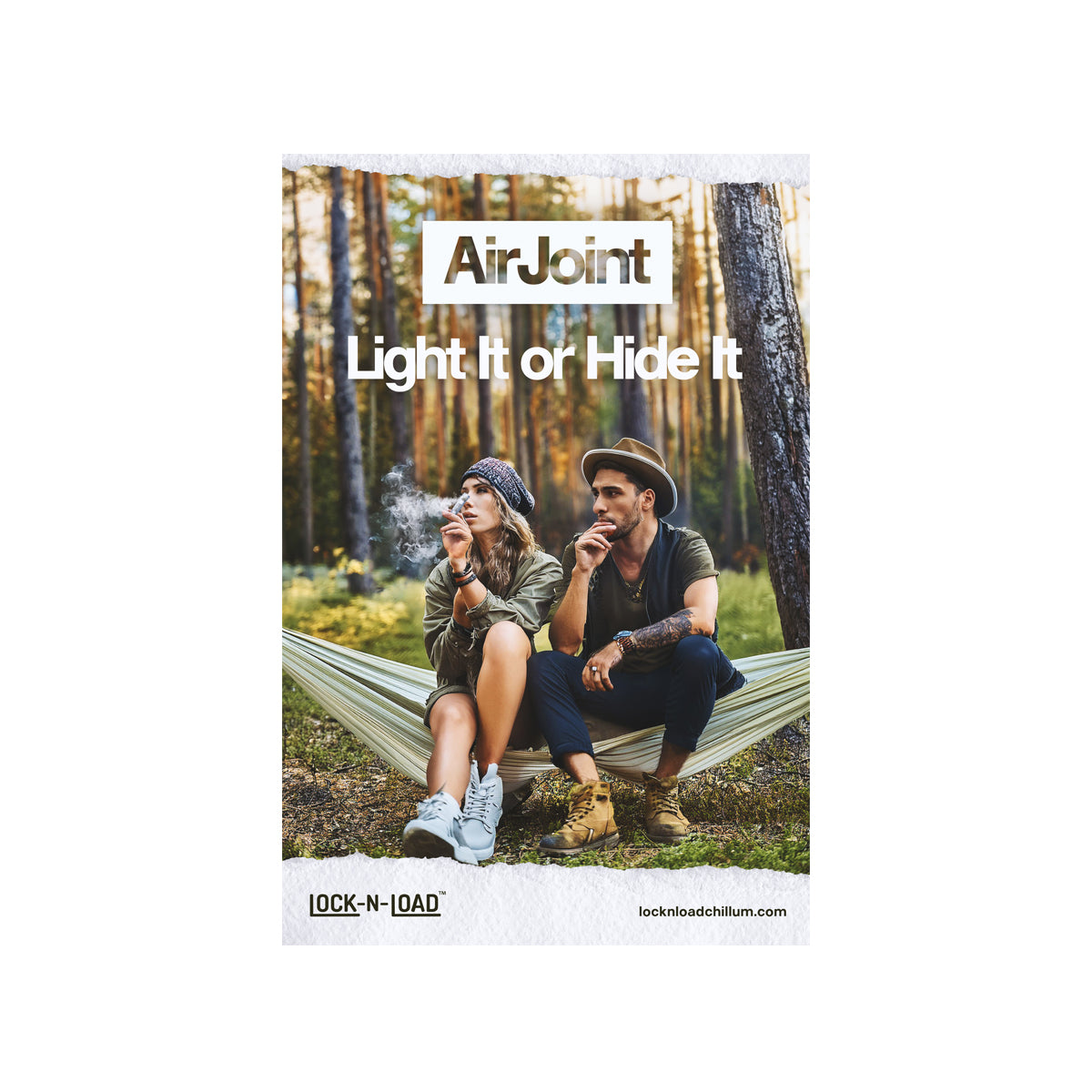 LNL AirJoint Forest Couple Print Wall Art