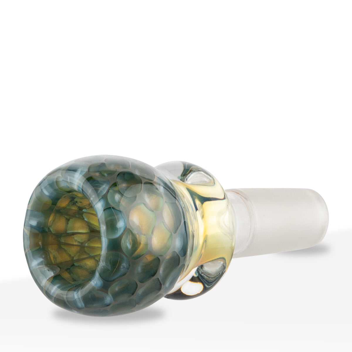 Pastel Fumed Honecomb Bowl - 14mm Male