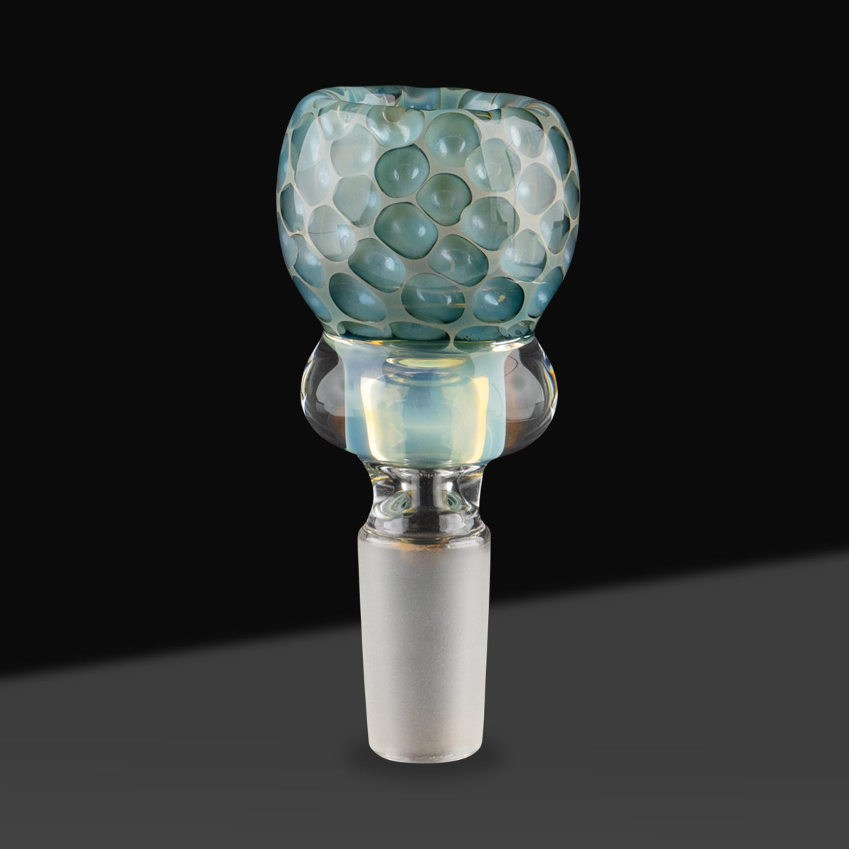 Pastel Fumed Honecomb Bowl - 14mm Male