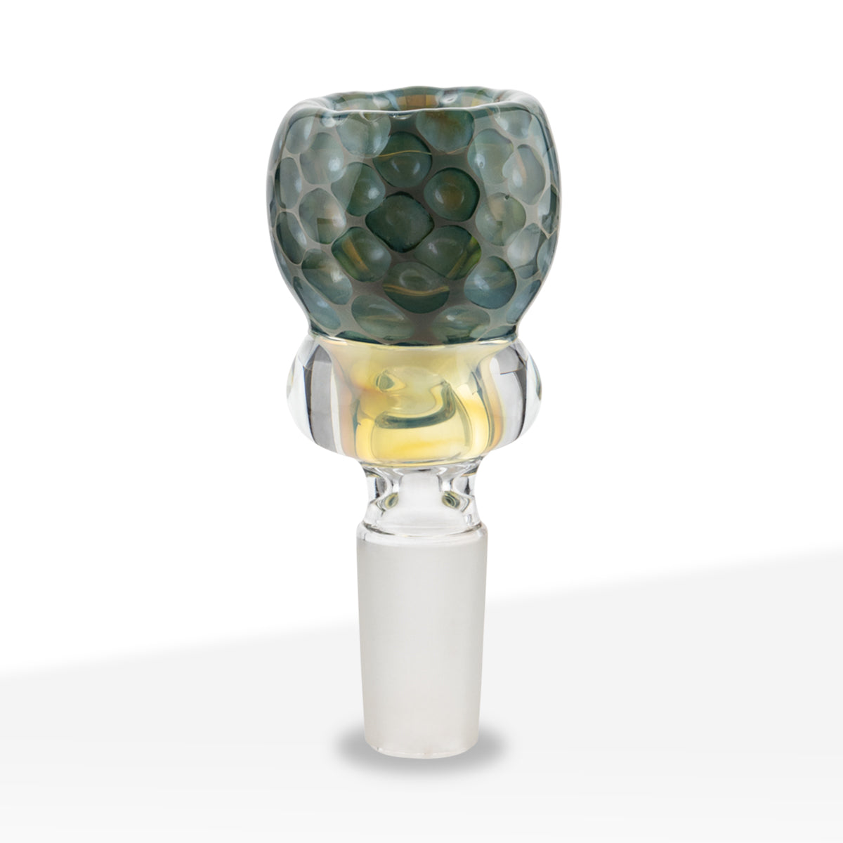 Pastel Fumed Honecomb Bowl - 14mm Male