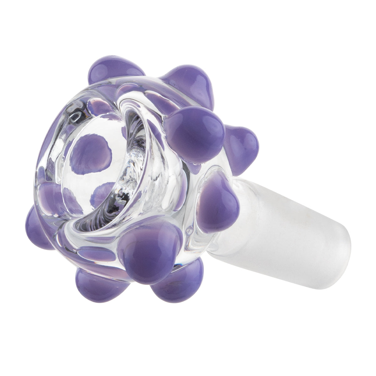 2" Marble Slyme Glass Bowl - 14mm Male