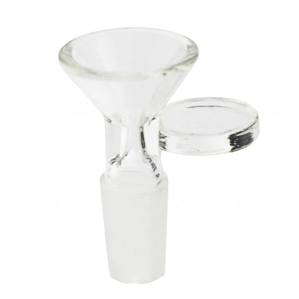 Funnel Bowl with Flat Side Handle - 14mm Male 24 count