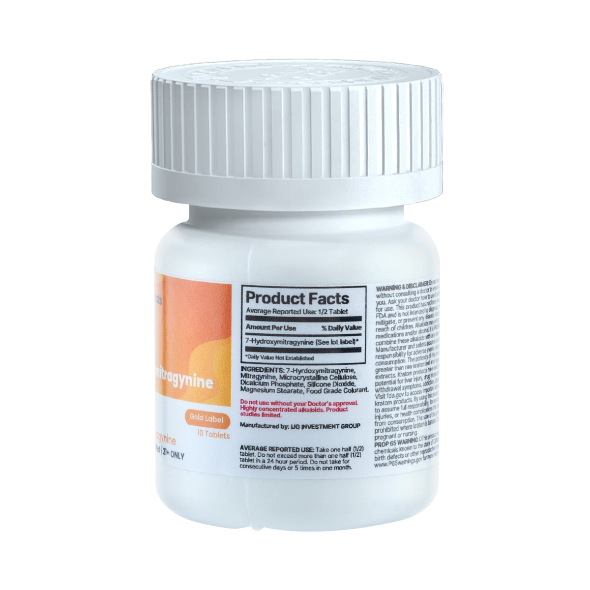 Alvita Extracts Dietary 7-Hydroxy Tablets 180mg
