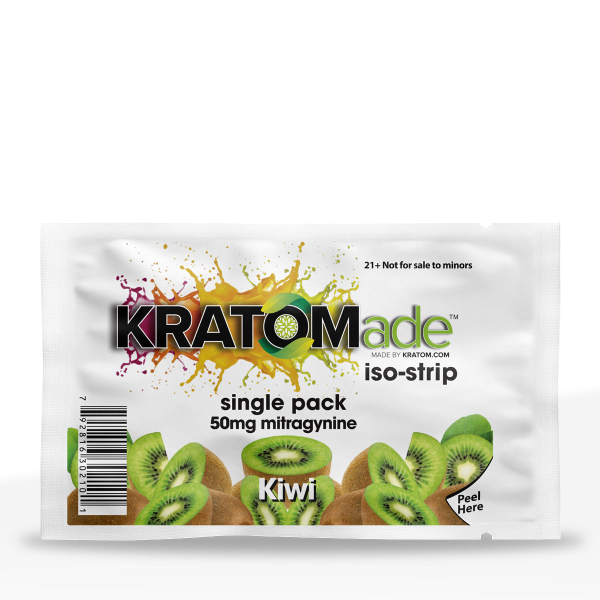 KratomADE ISO Strips - 50mg - 5 Count - Kiwi High Life Goods