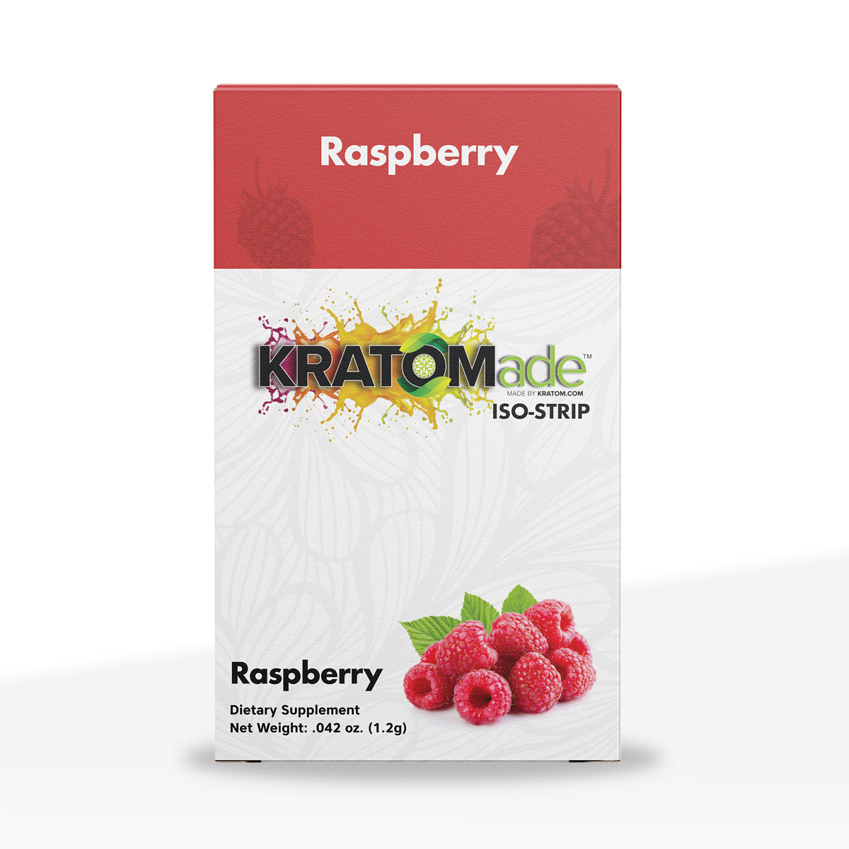 KratomADE ISO Strips - 50mg - 5 Count - Raspberry High Life Goods
