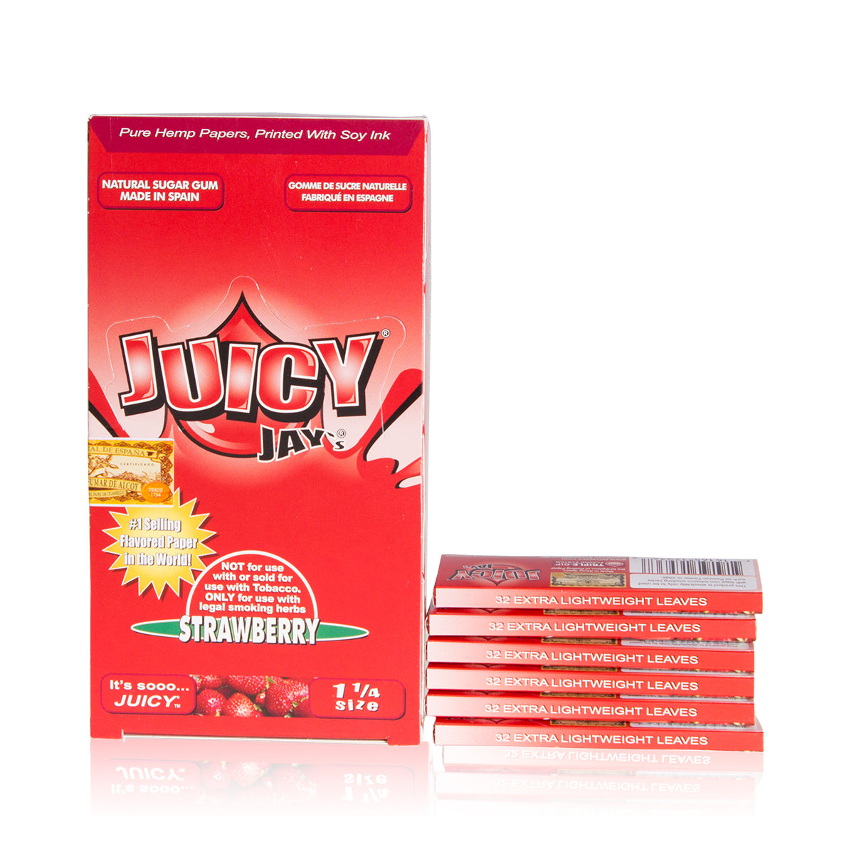 Juicy Jay's Rolling Paper 1 1/4" - Various Flavors - 24 Pack
