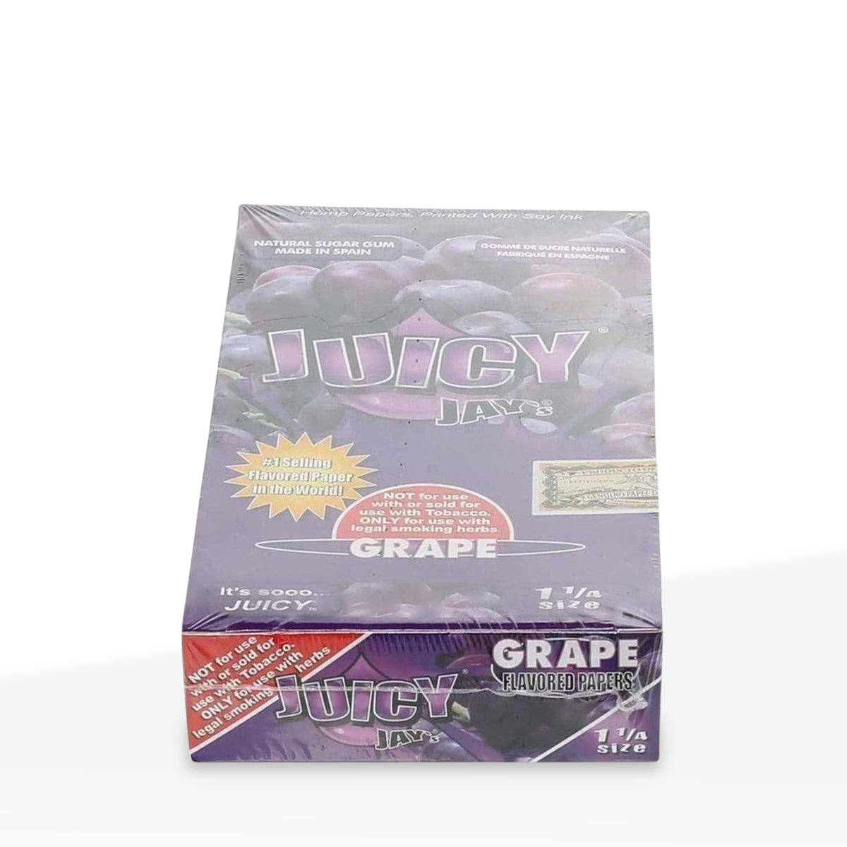 Juicy Jay's Rolling Paper 1 1/4" - Various Flavors - 24 Pack