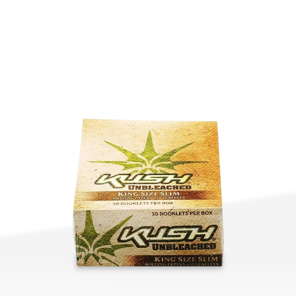 KUSH® Unbleached King Slim Size Rolling Paper - 50 Count