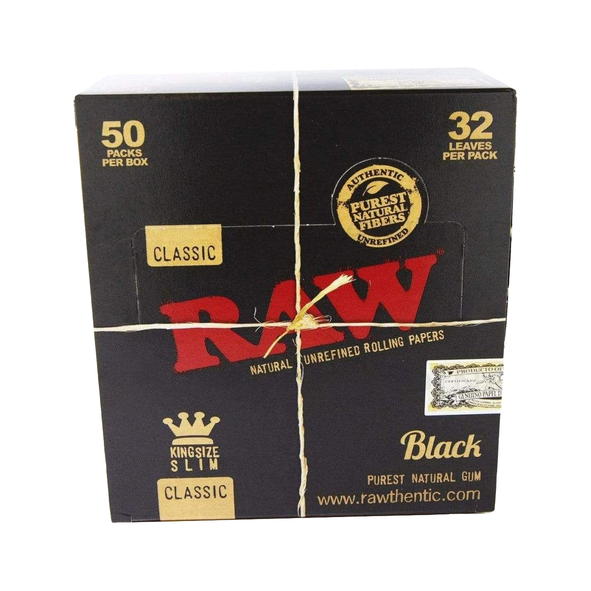 RAW® Black Classic Rolling Paper - Various Sizes