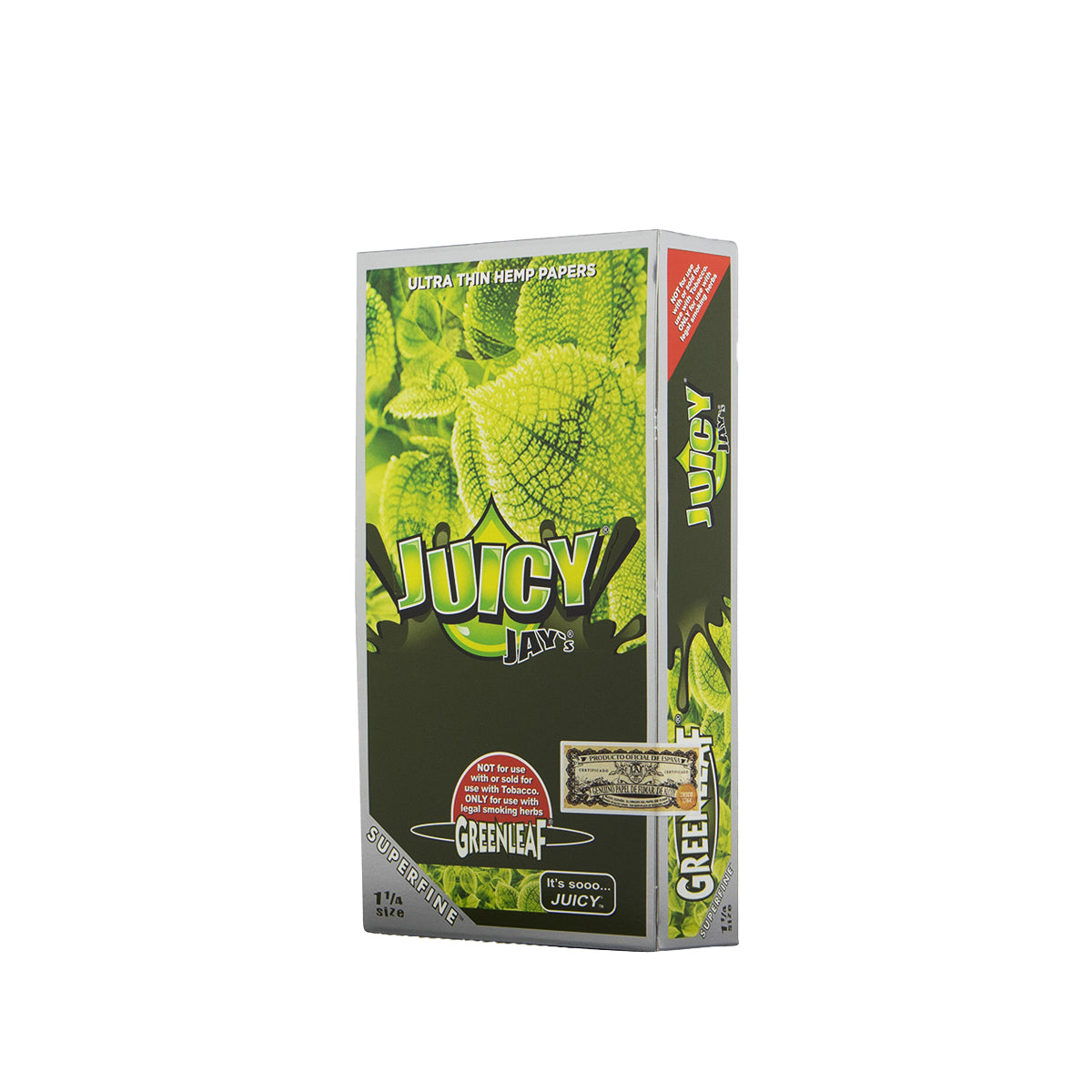 Juicy Jay's Superfine Rolling Papers 1 1/4" - Various Flavors - 24 Pack