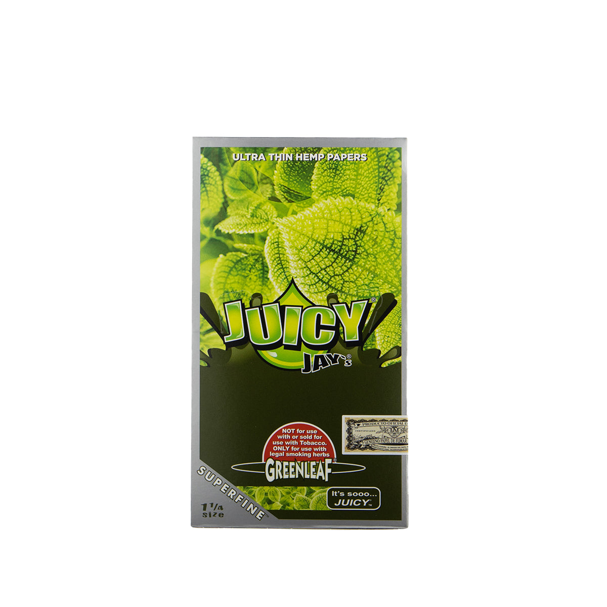 Juicy Jay's Superfine Rolling Papers 1 1/4" - Various Flavors - 24 Pack