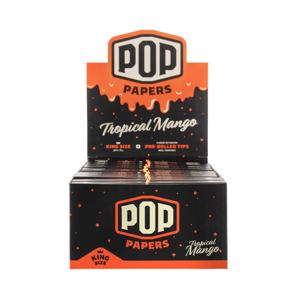 Pop Papers + Tips King Size - Various Flavors 24 Pack