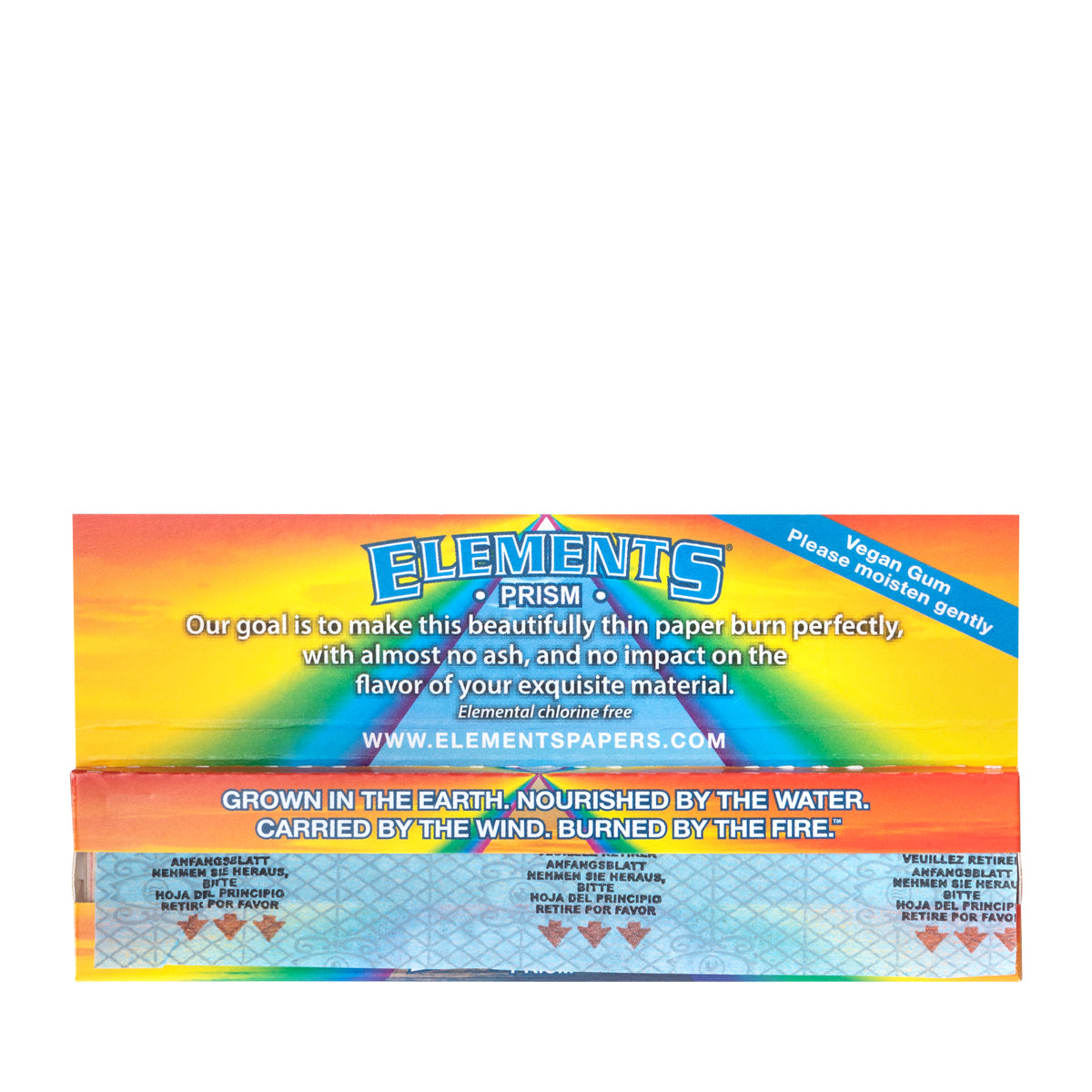 Elements King Size Slim Prism Rolling Papers - High Life Goods