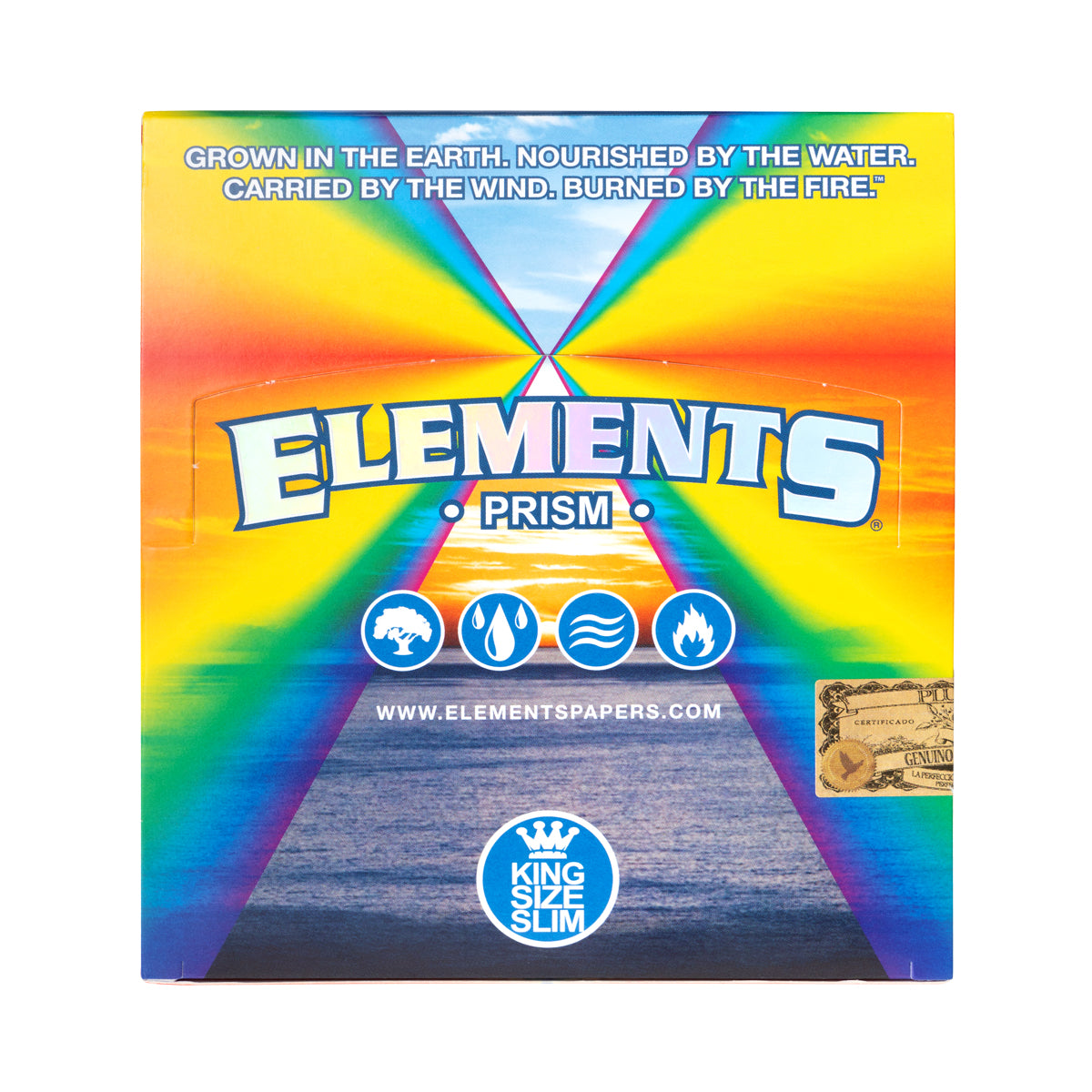 Elements King Size Slim Prism Rolling Papers - High Life Goods