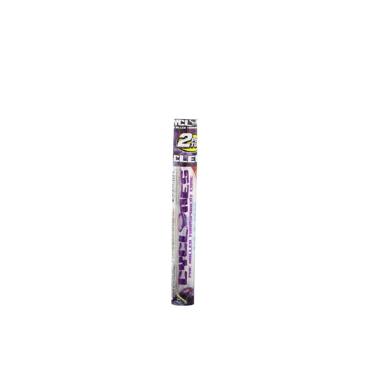 Cyclones 2X Clear Pre-Rolled 1¼ Size Cones - 24 Count Various Flavors