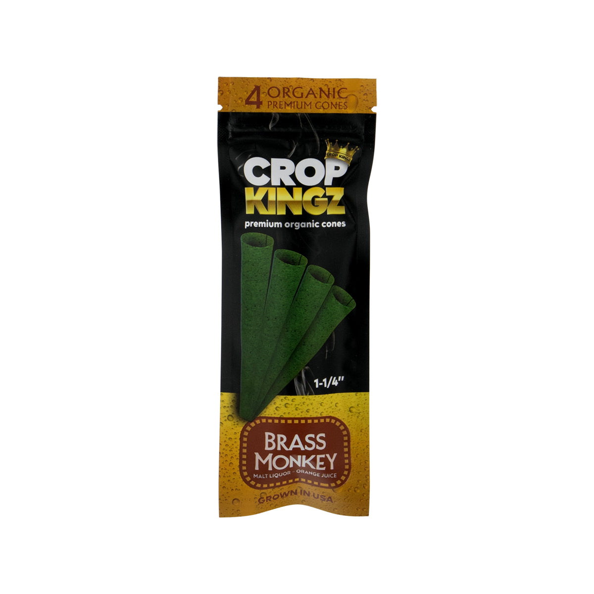 Crop Kingz Pre-Rolled 1¼ Size 4 Pack Cones - 10 count Various Flavors