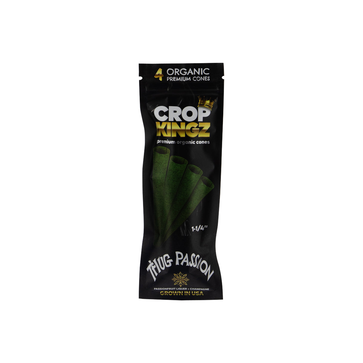 Crop Kingz Pre-Rolled 1¼ Size 4 Pack Cones - 10 count Various Flavors
