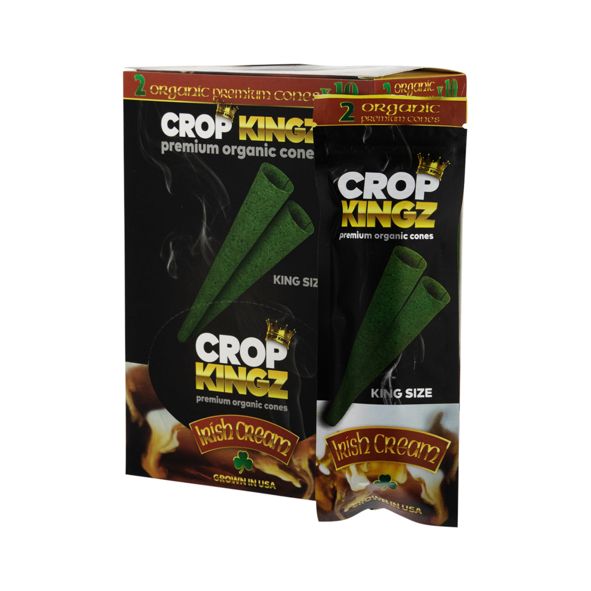 Crop Kingz Pre-Rolled King Size 2 Pack Cones - 10 Count Various Flavors