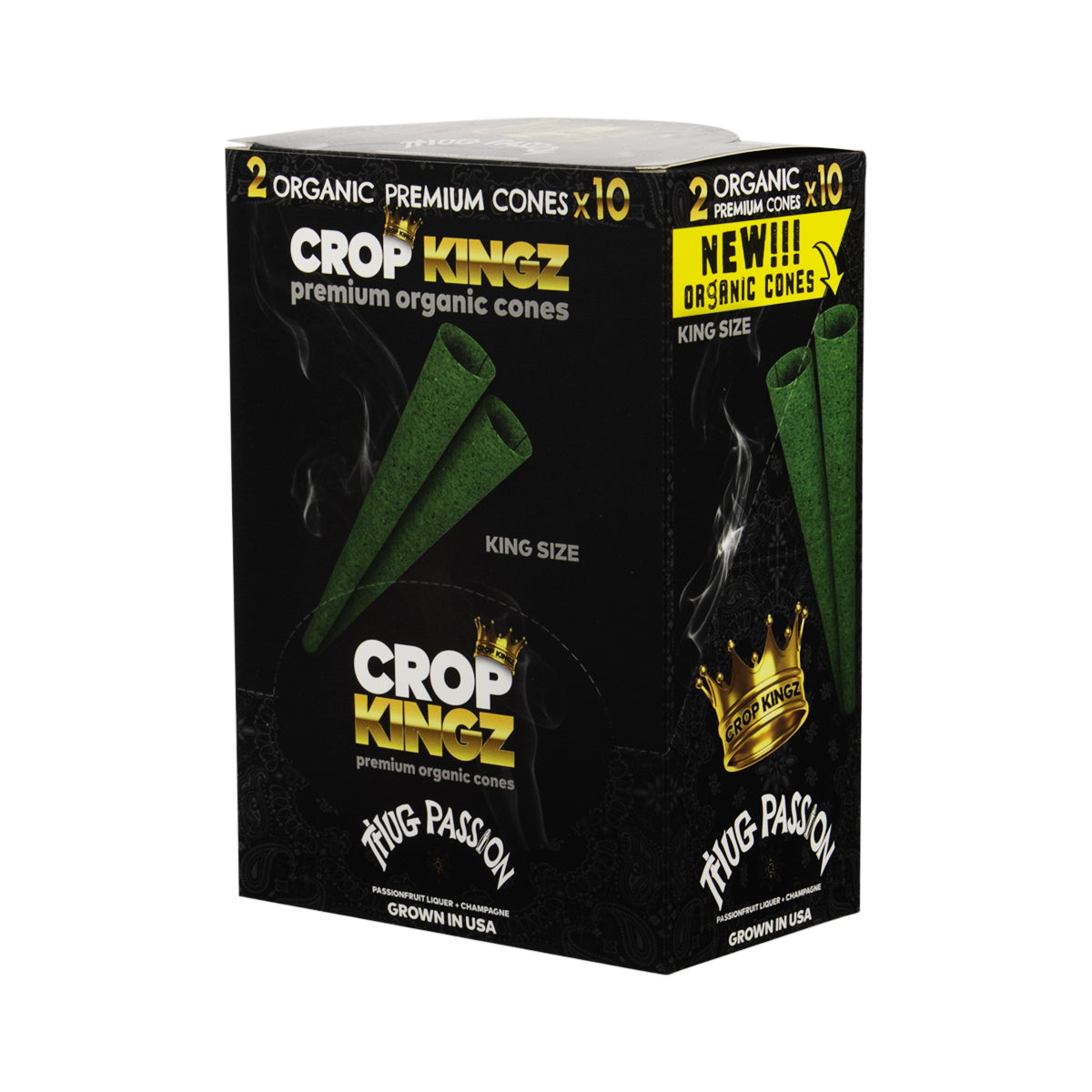 Crop Kingz Pre-Rolled King Size 2 Pack Cones - 10 Count Various Flavors