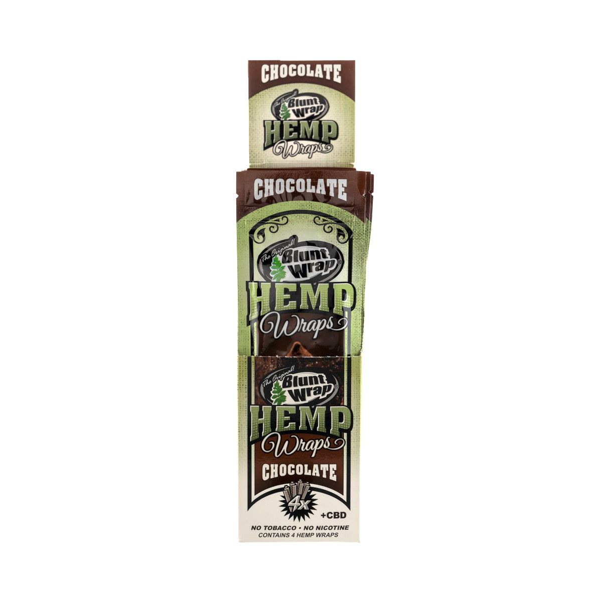 The Original Blunt Chocolate Hemp Wraps - 15 Count