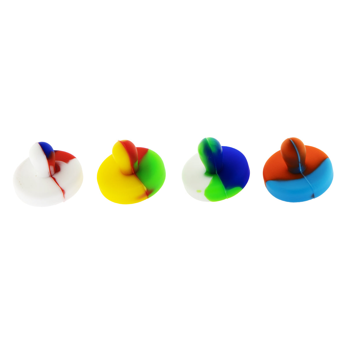 Silicone Directional Spin Top Carb Cap - 10 pack