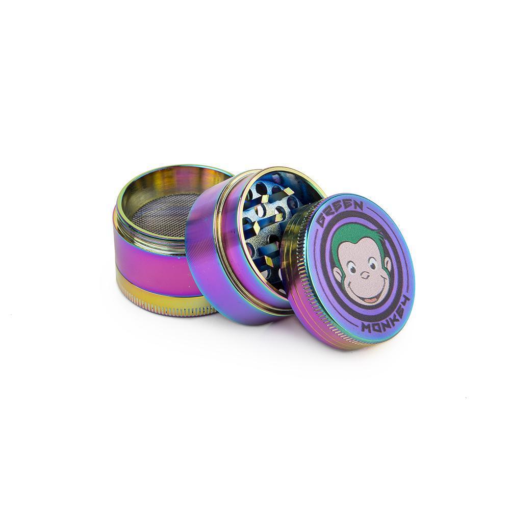 Green Monkey Rainbow Grinder - 40Mm