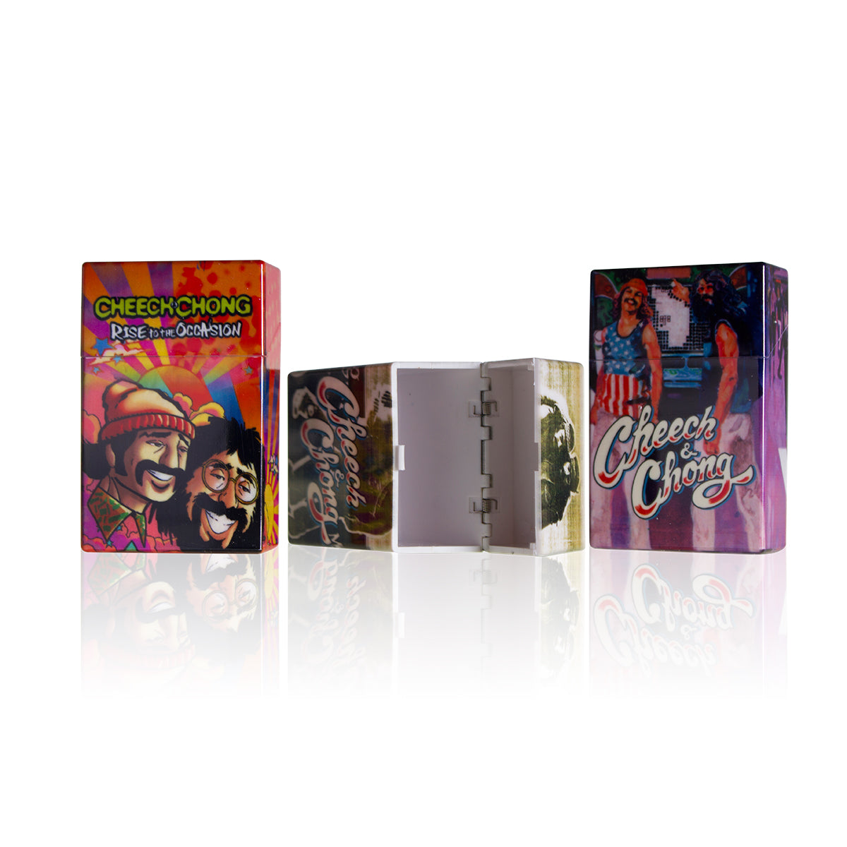 Cheech & Chong Flip Top Cigarette Case - 12 Count