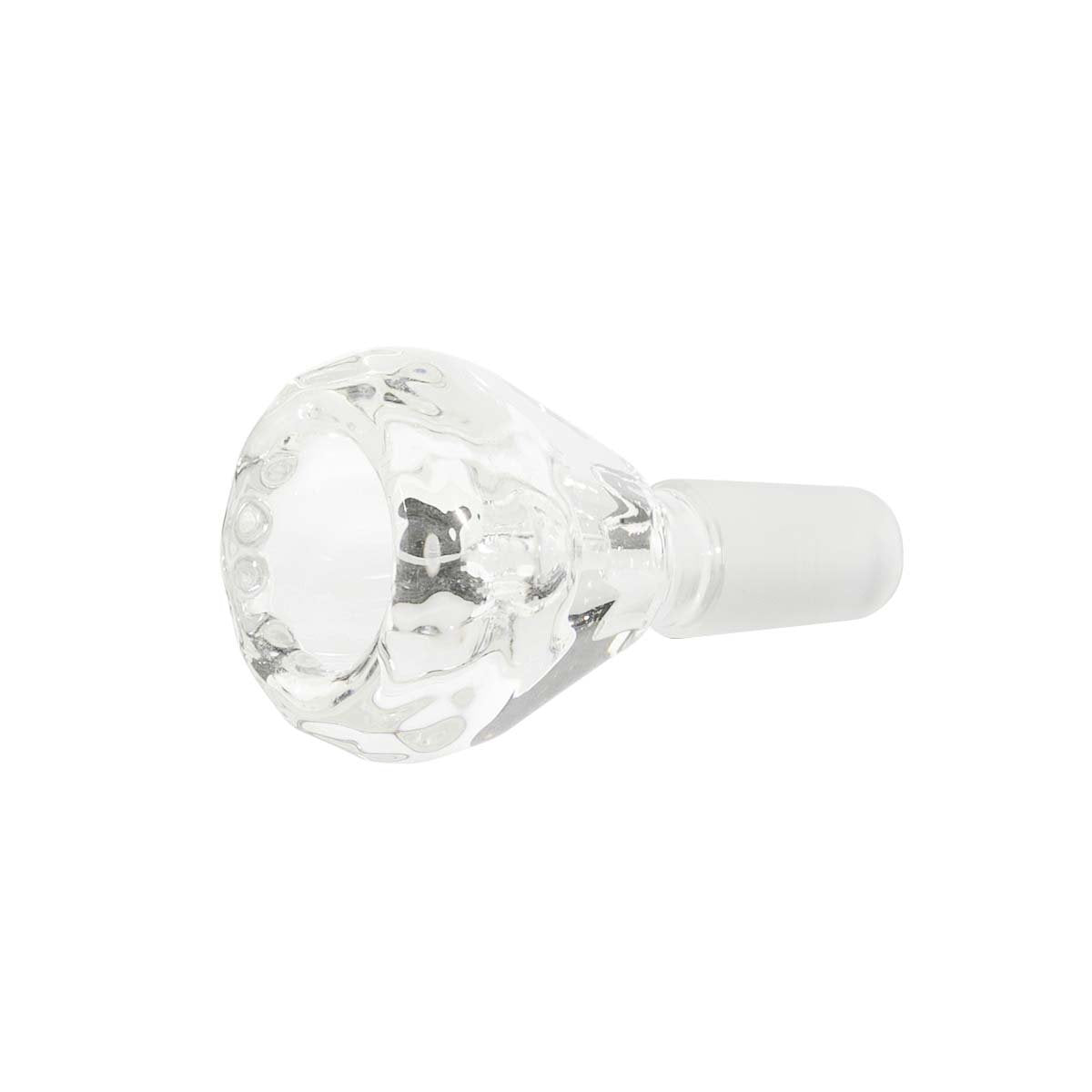 Slide G/g Bowl 14Mm Male Diamond Clear