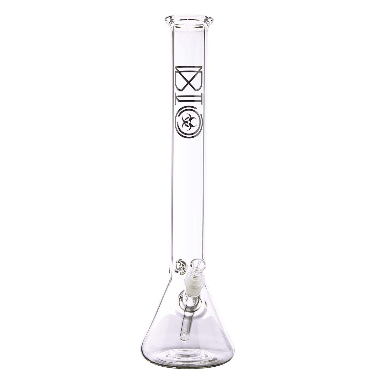 18 Bio 50Mm Beaker Black Bongs & Waterpipes