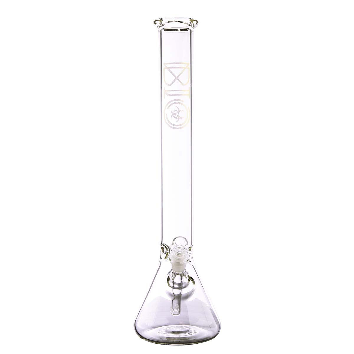 18 Bio 50Mm Beaker White Bongs & Waterpipes