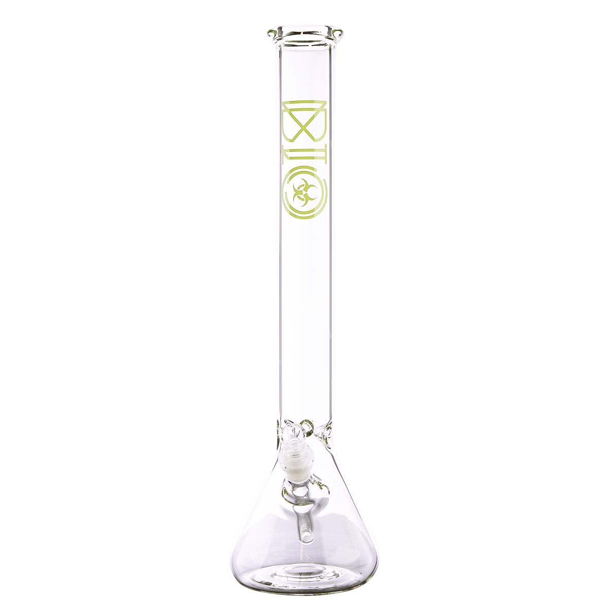 18 Bio 50Mm Beaker Green Bongs & Waterpipes