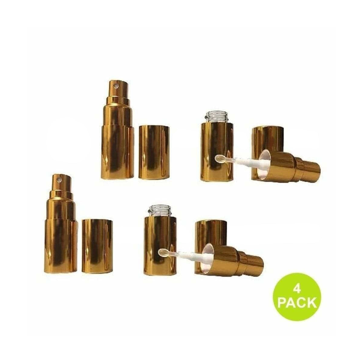 Bullet Stash with Gold Scoop Top - 4 Count