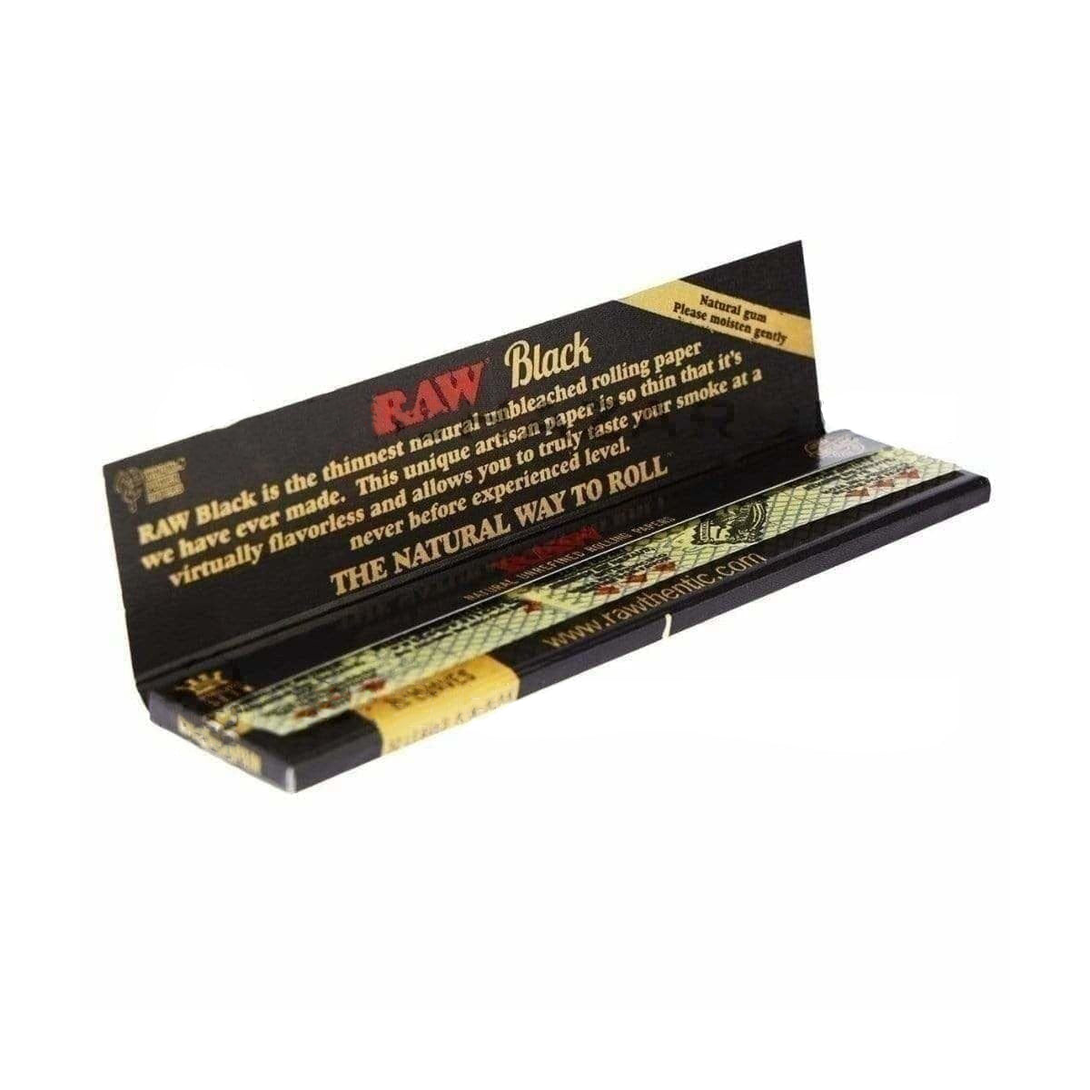 RAW® Black Classic Rolling Paper - Various Sizes