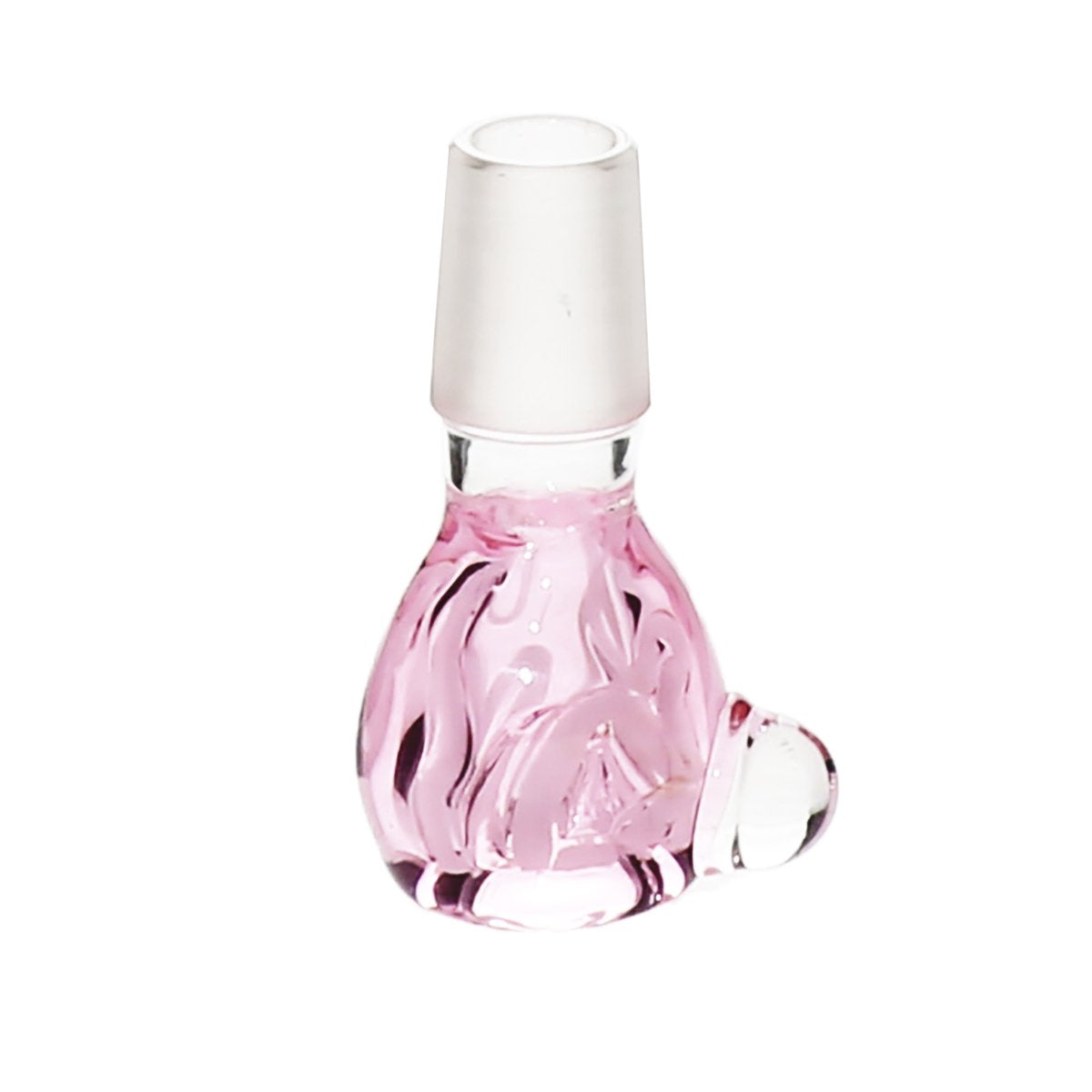 pink glass bong bowl