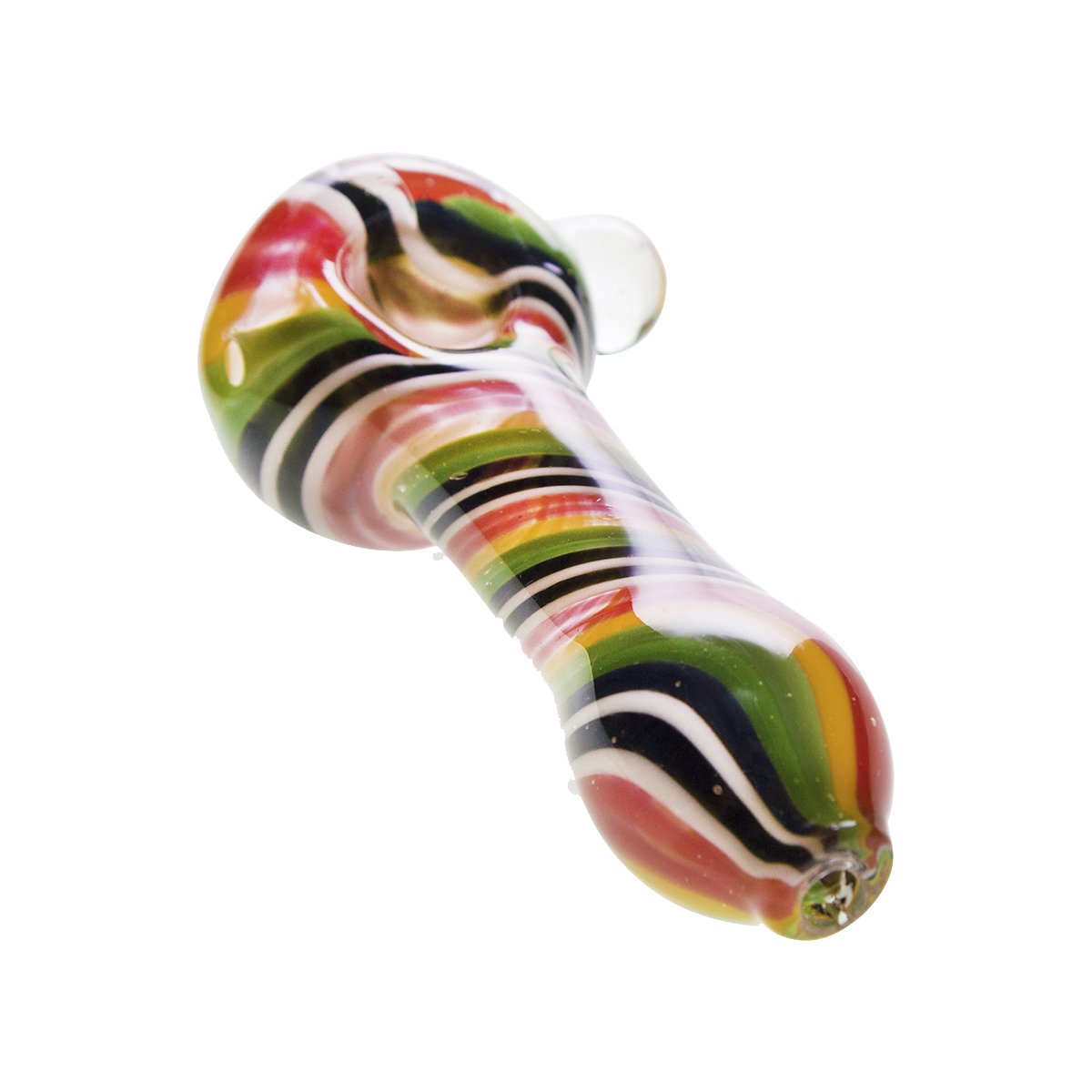 4 Thick Candy Cane Spoon Hand Pipes