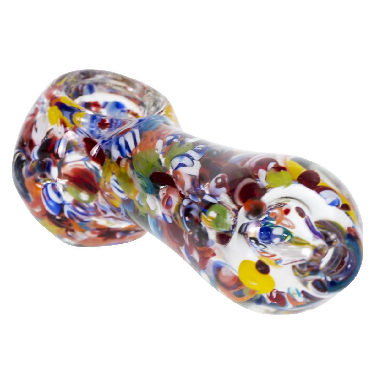 3 Colorful Frit Hand Pipe Pipes