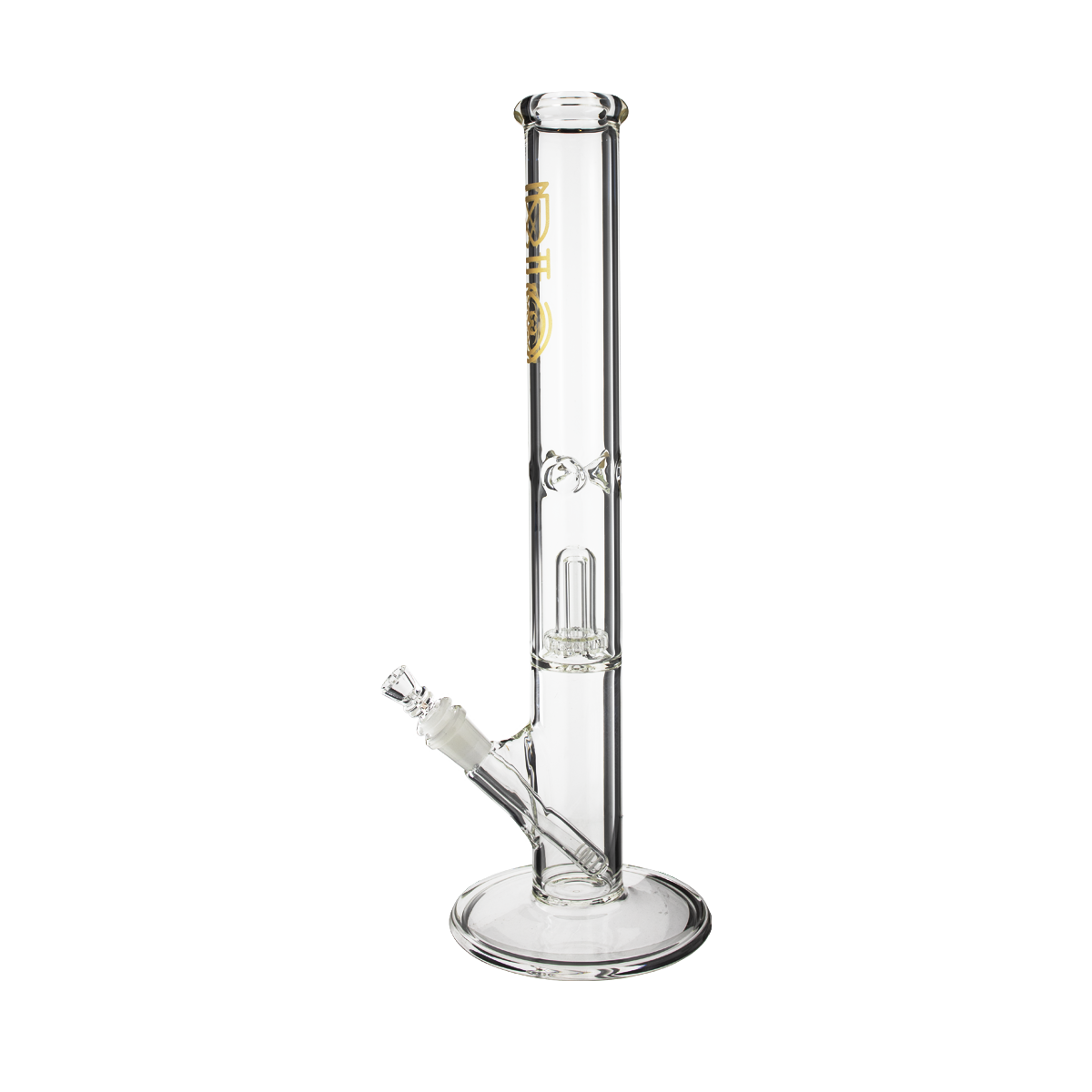 BIO Glass 18" Showerhead Perc Straight Water Pipe