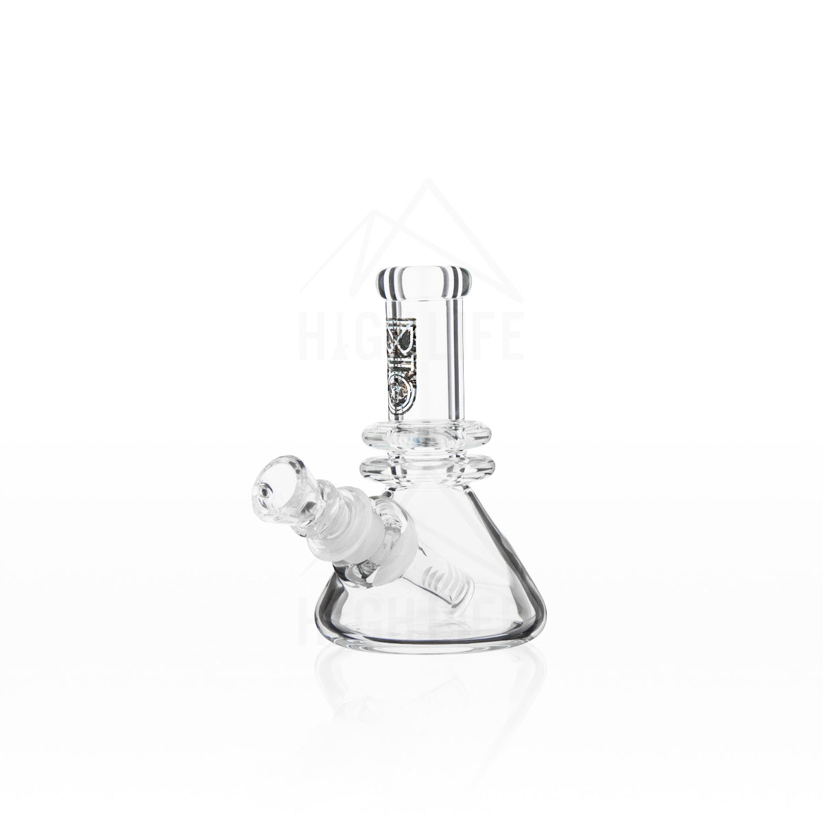 small beaker glass bong