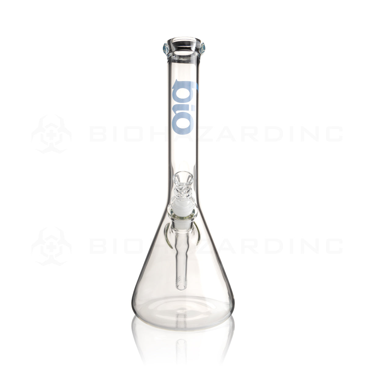 BIO Glass | 12" Classic Beaker Water Pipe | 38mm x 4mm - Blue
