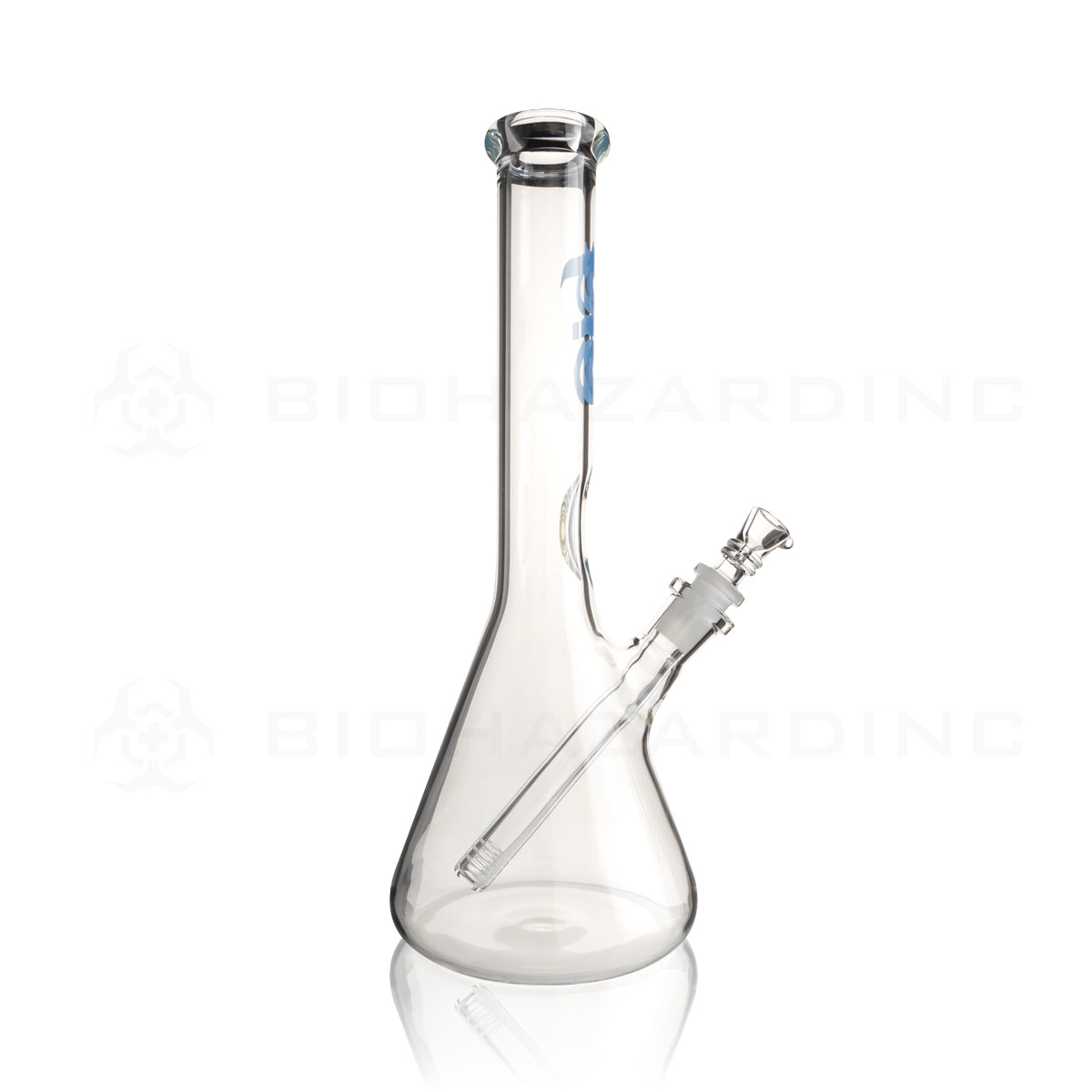 BIO Glass | 12" Classic Beaker Water Pipe | 38mm x 4mm - Blue