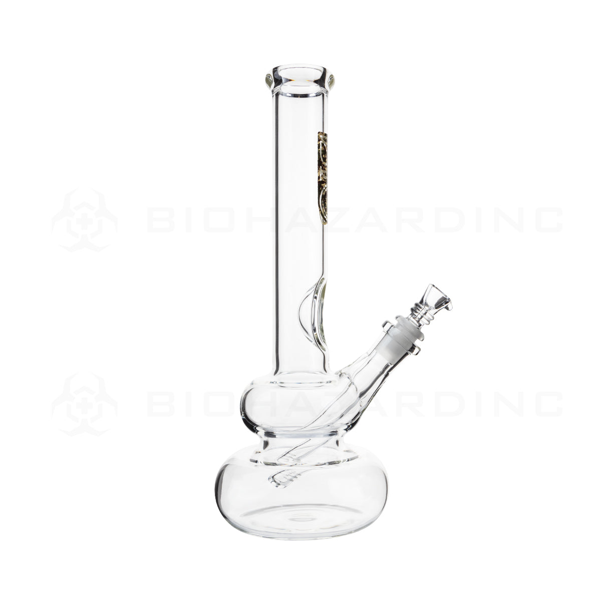 BIO Glass | 12" Classic Double Bubble Water Pipe | 38mm x 4mm - Camo