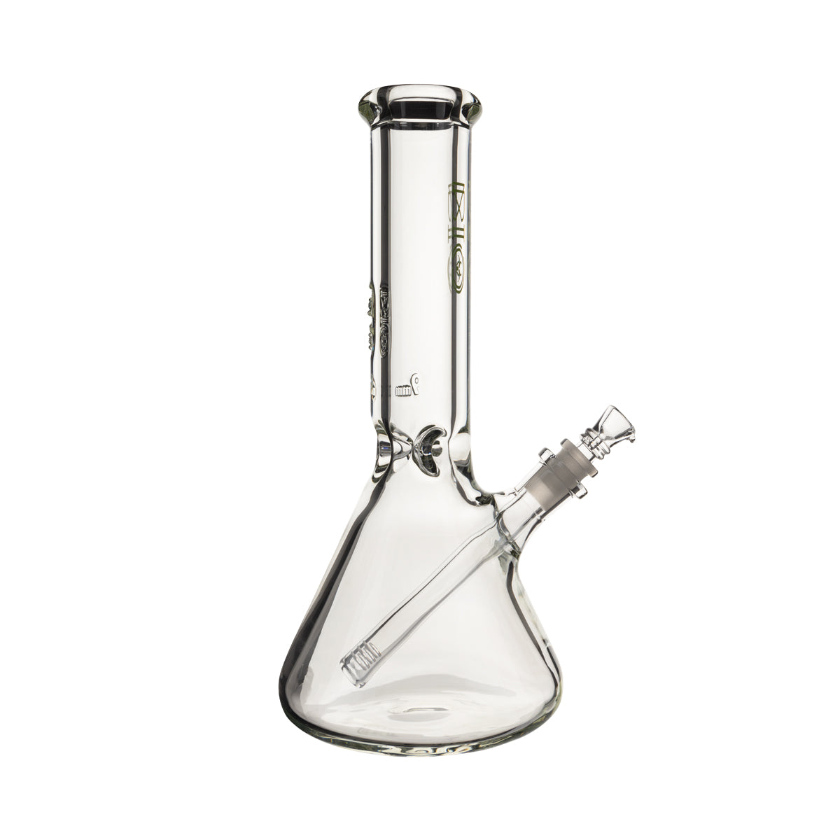 BIO Glass | 12" Classic Heavy Beaker Water Pipe | 50mm x 9mm - Green