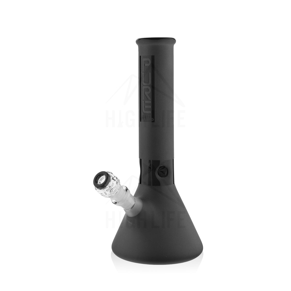 PURE Glass | 12" Classic Beaker Water Pipe | 50mm x 5mm - Various Colors