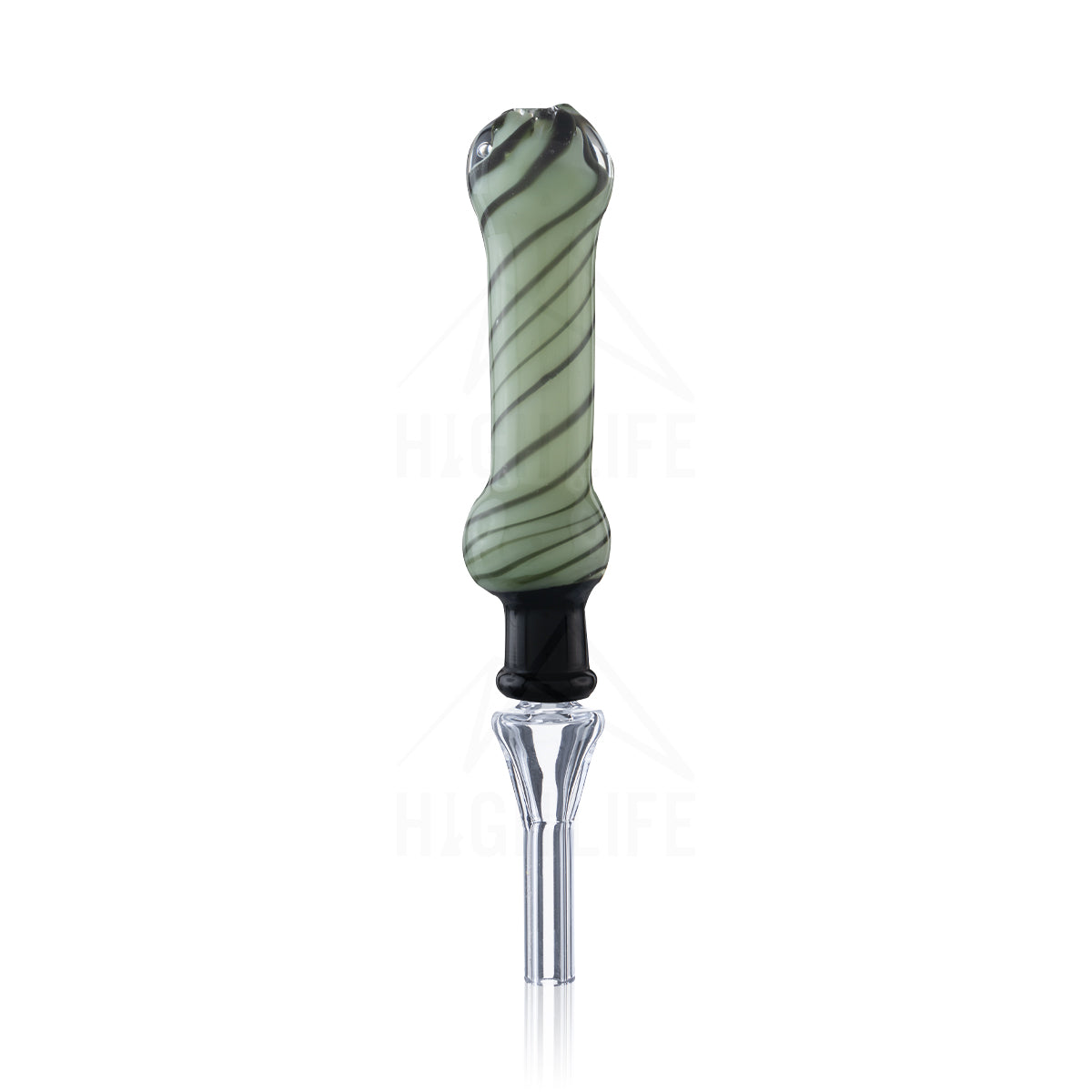 Nectar Collector w/ Quartz Tip | 10mm - Green Forest Vortex - highlife smoke shop website