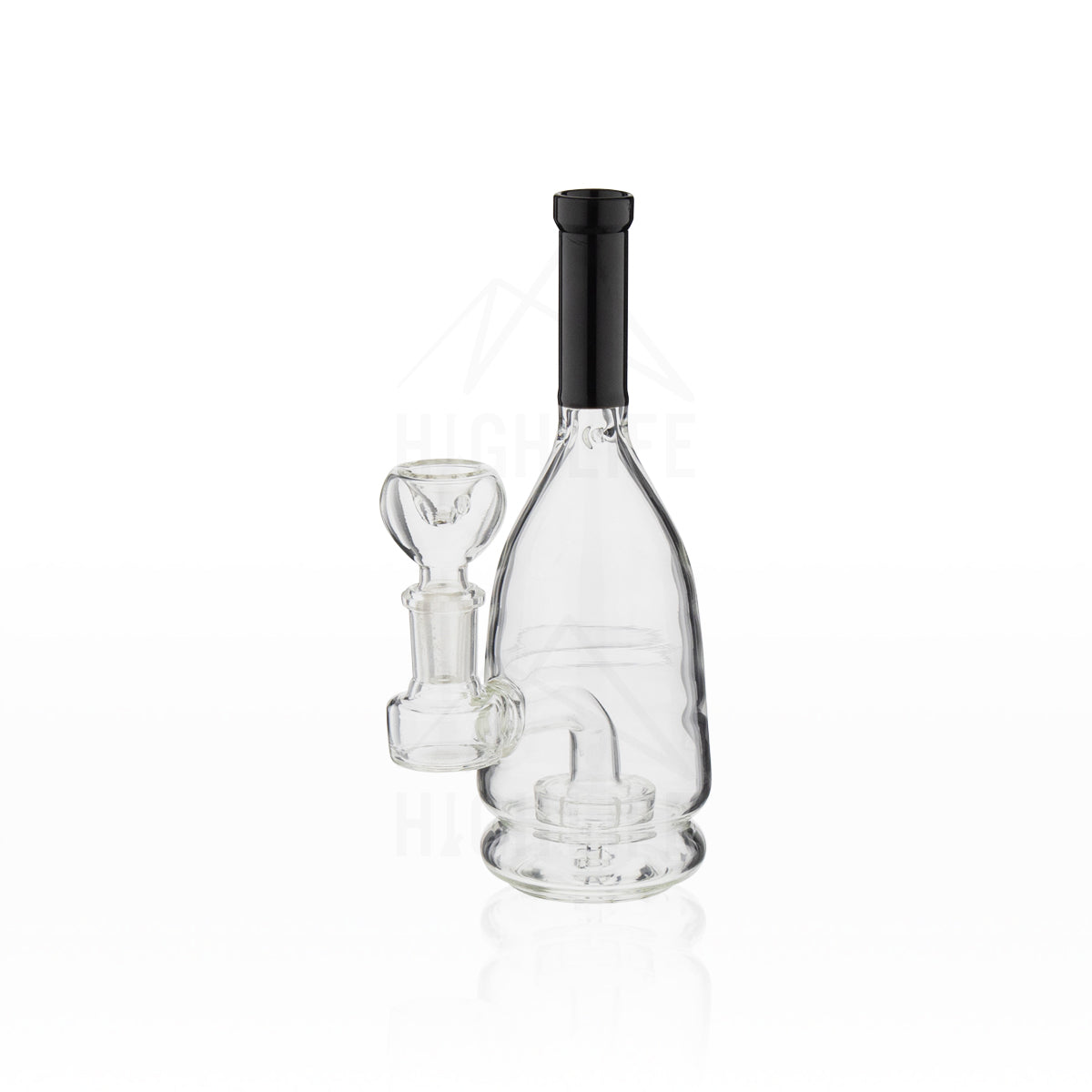 glass wine bottle bong