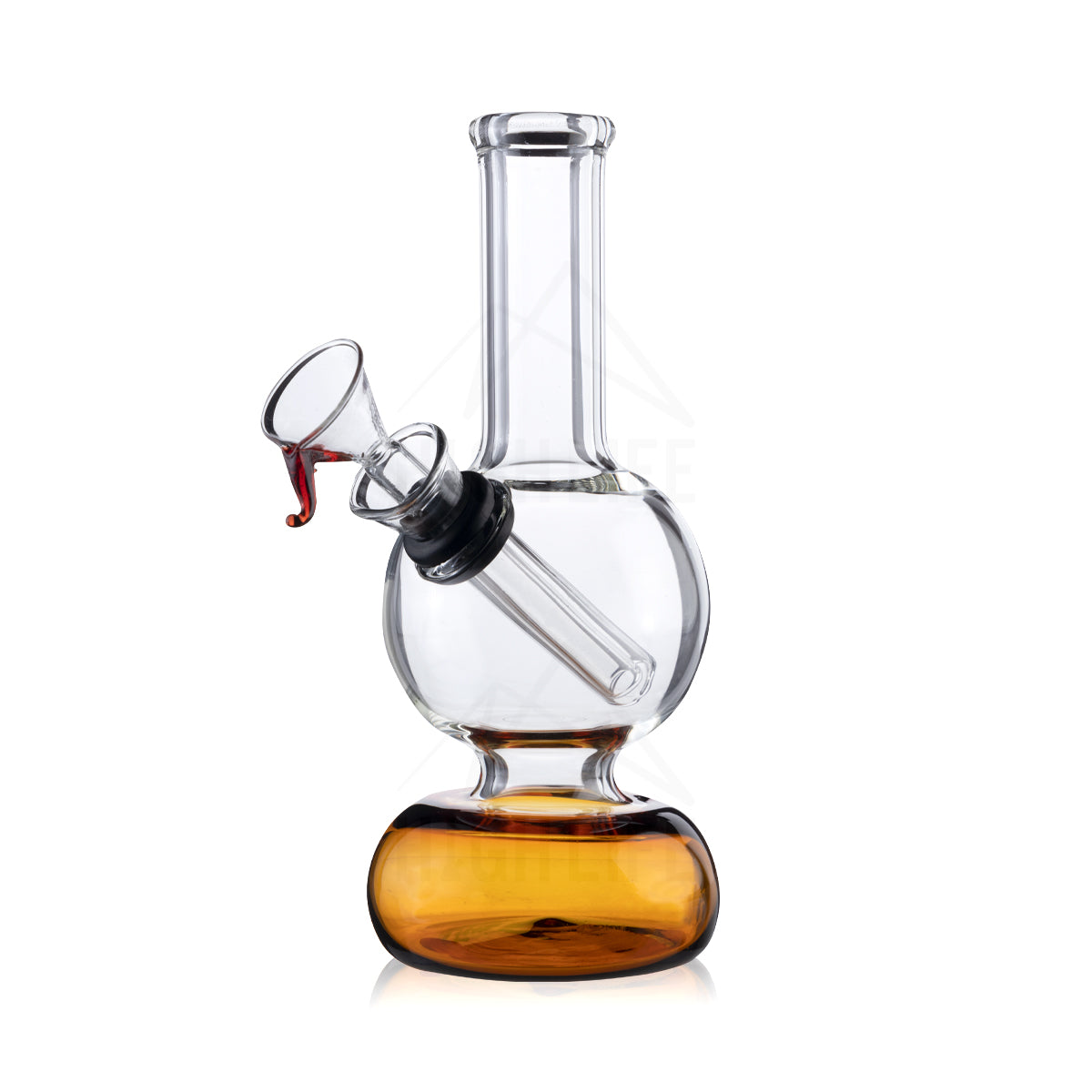 6" Mini Water Pipe - Amber