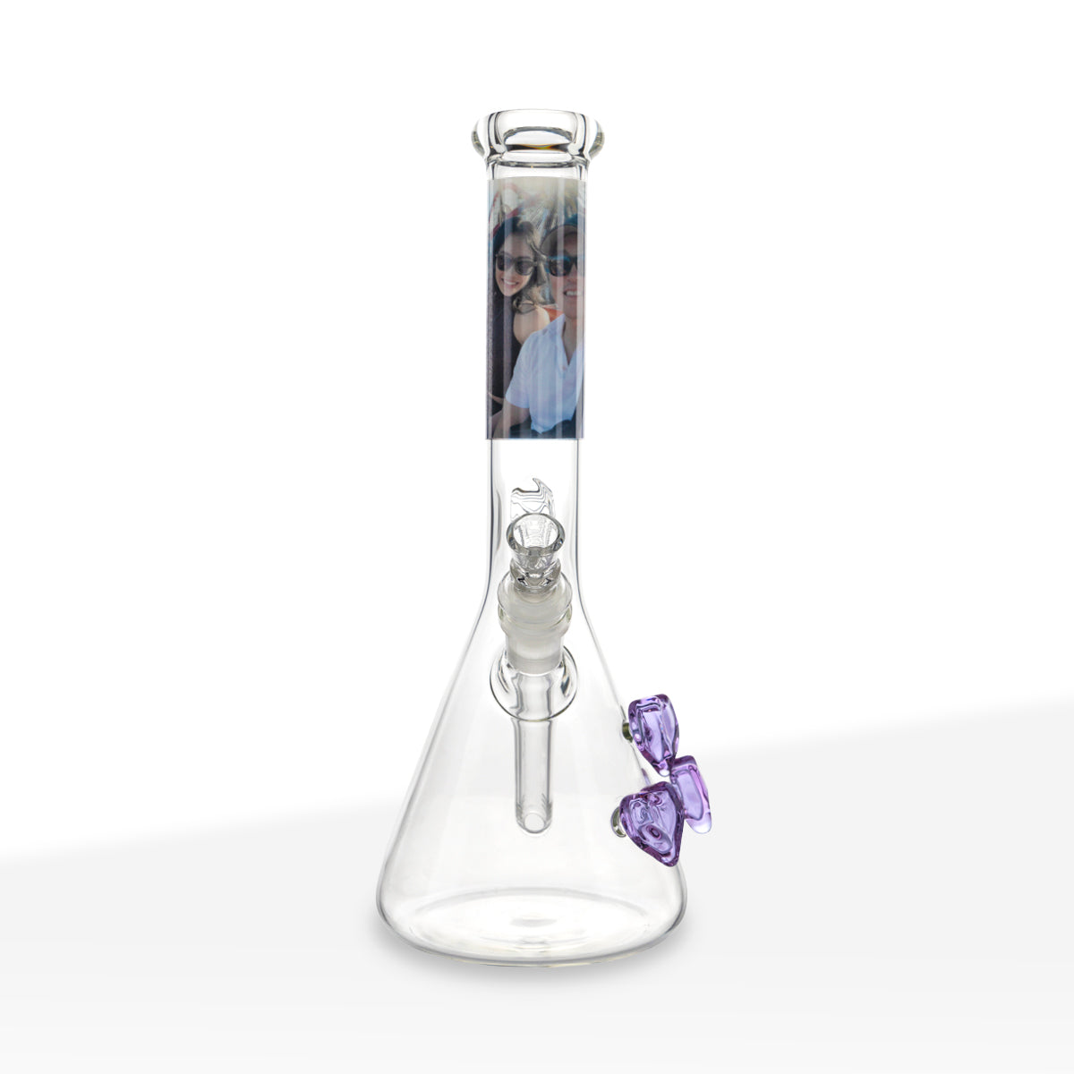 Picture on a Bong - Get your bong customized with a picture of your choosing, only on High Life Goods!