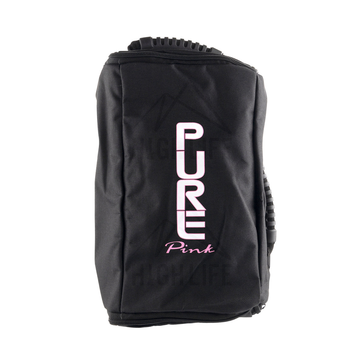 PURE Glass PINK - Extra Small Bag - Black - 12"